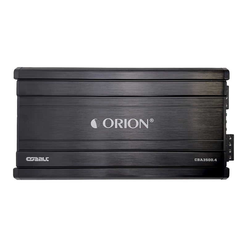 Orion أوريون سلسلة كوباالت CBA3500 مضخم صوت 4 قنوات عالي الكفاءة لنظام الصوت في السيارة - 3500 واط خرج عالي، مستقر عند 2/4 أوم، تمرير منخفض/مرتفع قابل للتعديل، تعزيز الجهير، مزود طاقة MOSFET - Image 2